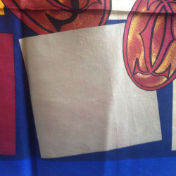 CARTIER vintage silk scarf