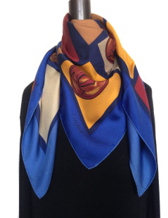 Foulard CARTIER vintage en soie