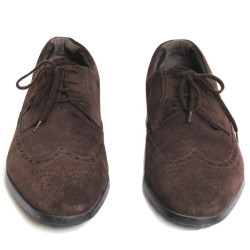 Mocassins TOD S t 9 en daim marron