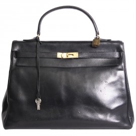 35 black box vintage HERMES Kelly bag