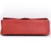 Maxi Jumbo CHANEL coral smooth lambskin bag