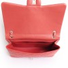 Maxi Jumbo CHANEL coral smooth lambskin bag