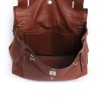 Kelly Relax HERMES leather bag smooth Fawn silkim