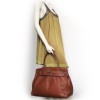 Kelly Relax HERMES leather bag smooth Fawn silkim