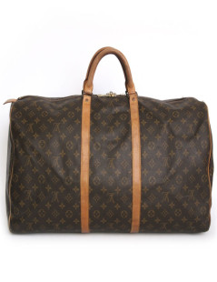 T 60 LOUIS VUITTON vintage monogram Keepall bag