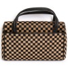 sac à main "Damier sauvage" LOUIS VUITTON en cuir et peau imprimée