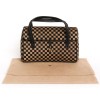 sac à main "Damier sauvage" LOUIS VUITTON en cuir et peau imprimée