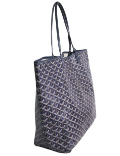 Sac "Saint Louis" GOYARD en toile enduite monogram violet 