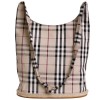 sac besace BURBERRY en toile imprimé tartan