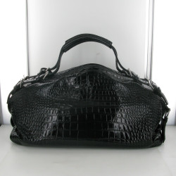 How DOLCE GABBANA & Croc leather bag