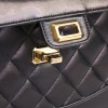 Sac CHANEL en cuir d'agneau matelassé bleu marine