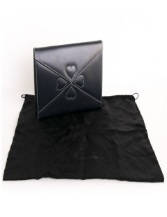 Sleeve YVES SAINT LAURENT blue box leather