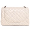 CHANEL jumbo caviar beige leather Maxi bag