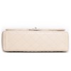 CHANEL jumbo caviar beige leather Maxi bag