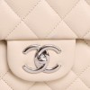 CHANEL jumbo caviar beige leather Maxi bag