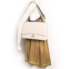 sac timeless CHANEL maxi jumbo en cuir beige