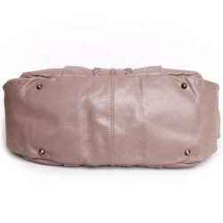 sac CHLOE en cuir rose poudré