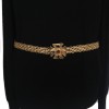 Belt Couture CHANEL Golden mesh chain