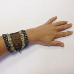 Bracelet en cotte de maille LAURA B