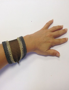 Bracelet en cotte de maille LAURA B