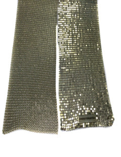 Tie PACO RABANNE chainmail mesh Vintage