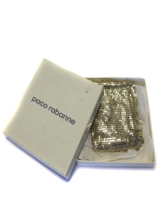 Tie PACO RABANNE chainmail mesh Vintage