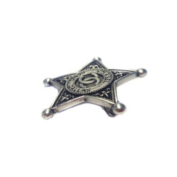 Broche Collection "Paris-Dallas" CHANEL  étoile de Sheriff 