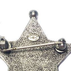 Broche Collection "Paris-Dallas" CHANEL  étoile de Sheriff 