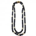 Collar Couture CHANEL double ranks beads