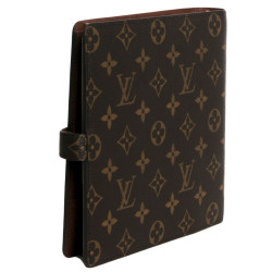 Couverture d'agenda LOUIS VUITTON en toile  monogram GM 