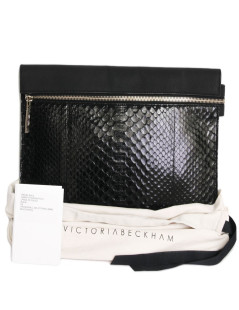 VICTORIA BECKHAM cover in leather of Buffalo and black python GM