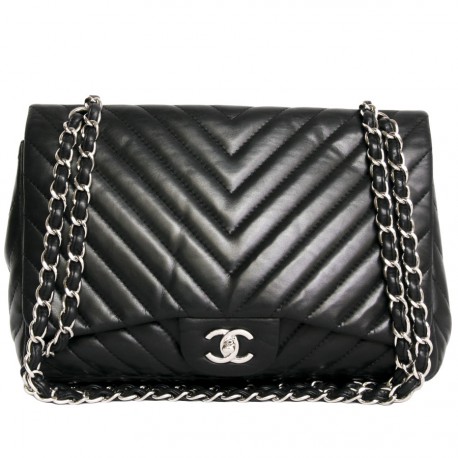 Sac CHANEL matelassé noir