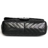 Black CHANEL quilted leather bag