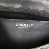 Black CHANEL quilted leather bag