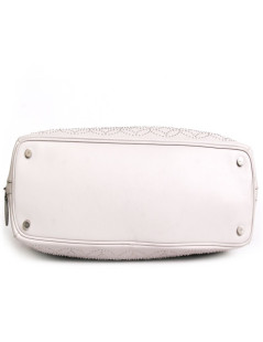 Bag Arabesque ALAIA studded Pearl gray