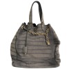 Sac Muse YVES SAINT LAURENT cuir façon croco