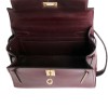 Mini Kelly HERMES en box bordeaux Vintage