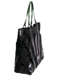 Bag Tote VALENTINO foal and black patent