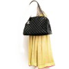 CHANEL bag in black grained calf