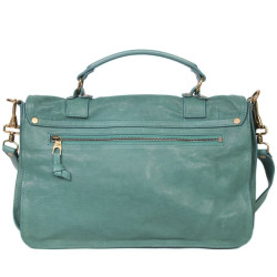 Sac PROENZA SCHOULER cuir turquoise