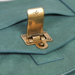 Sac PROENZA SCHOULER cuir turquoise