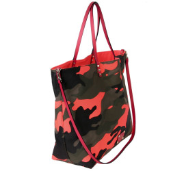 Cabas VALENTINO camouflage réversible et clous Rockstud