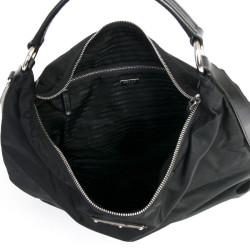 Sac PRADA en toile noire