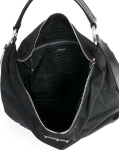 Sac PRADA en toile noire