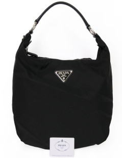 PRADA bag in Black canvas