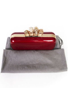 Clutch Alexander Mc QUEEN clasp jewelry knuckles