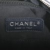 Sac "caméra" CHANEL bicolore bleu et noir