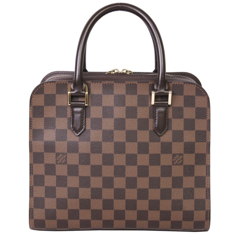 Louis Vuitton Damier Ebene Canvas Triana Bag Louis Vuitton