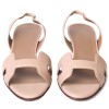 Sandals HERMES T 40 Ottoman in natural calf