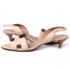 Sandals HERMES T 40 Ottoman in natural calf